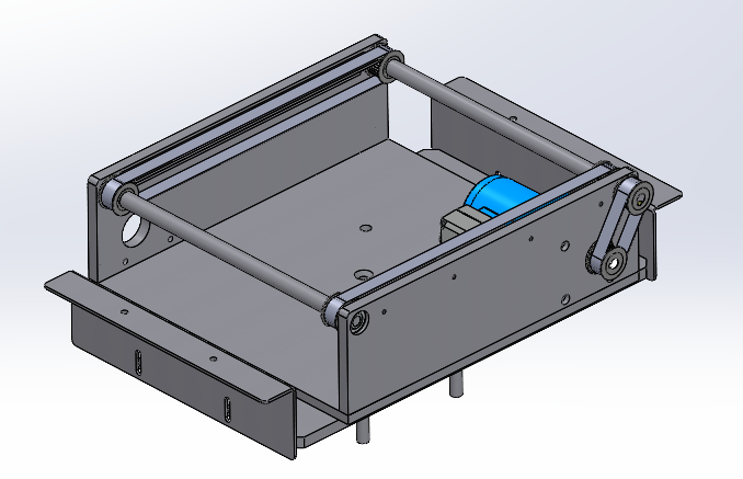 硫化车间生产线（sw18可编辑+工程图）